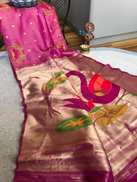 Akshara silk paithani saree manufacturer surat